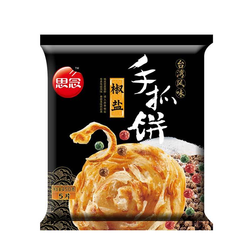 思念椒盐手抓饼450g