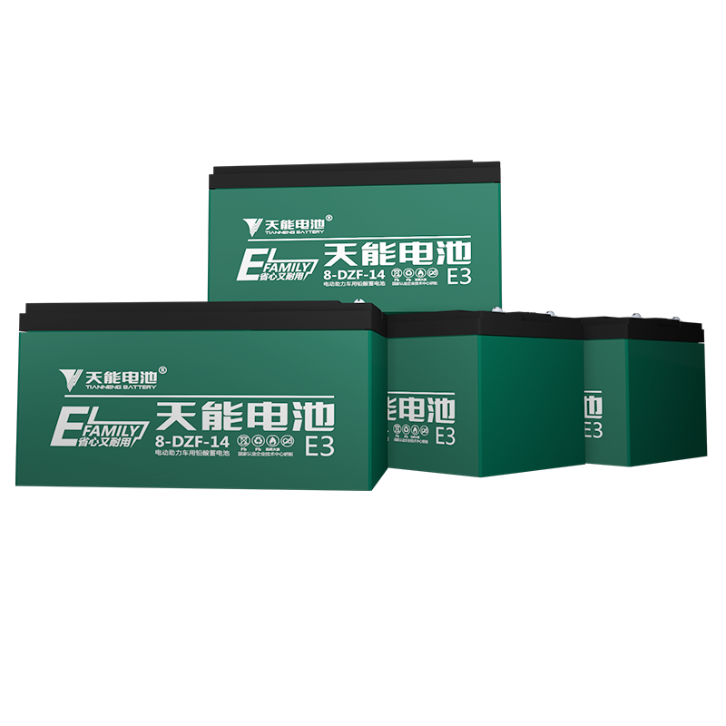 [天能]电池4只16v14ah铅酸电池电动车电瓶车电瓶