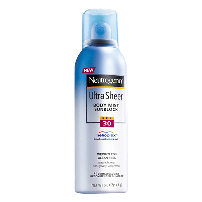 露得清轻透防晒隔离喷雾SPF35 PA+++141g 户外运动女男 防水防紫外线 隔离均匀肤色 清透不油 全身可用)