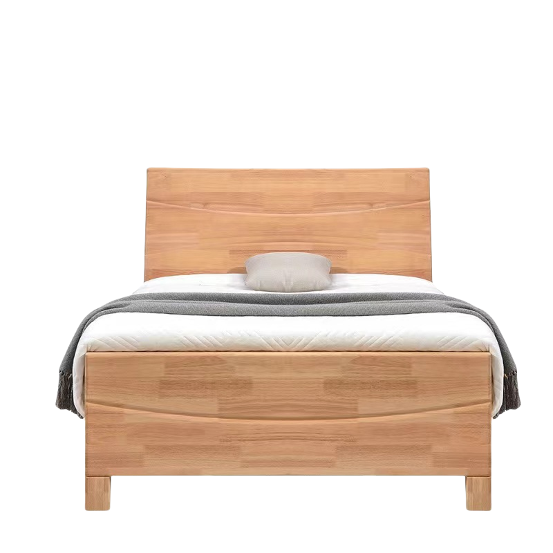 鑫龙都床木质高清大图