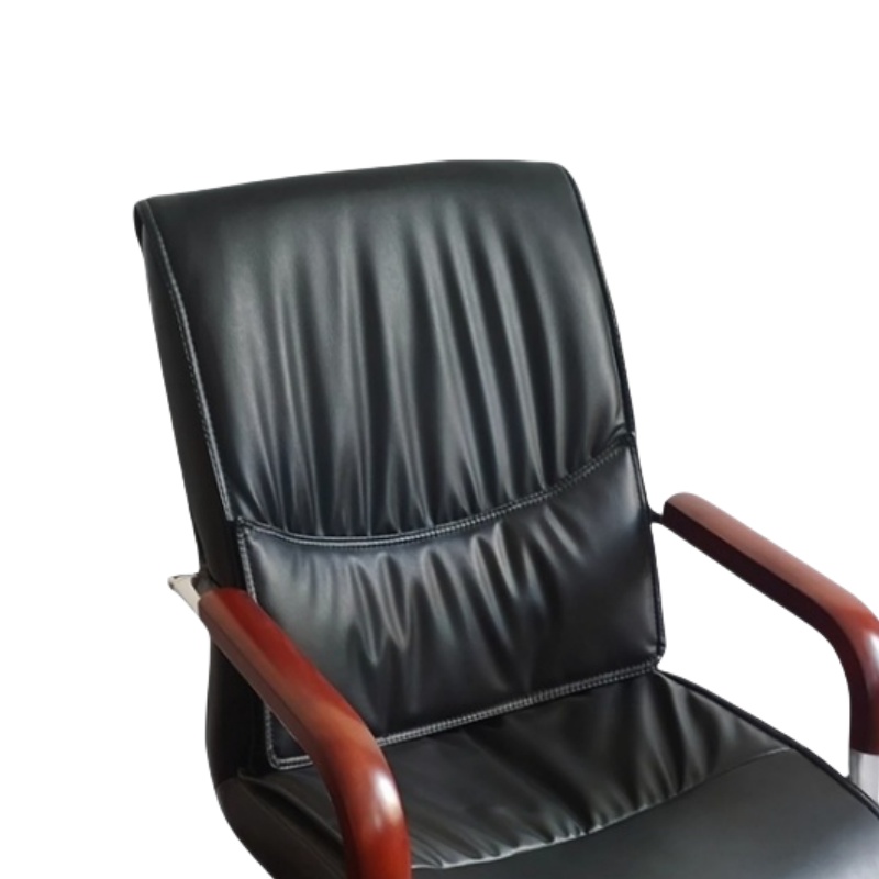 怡卓欧办公椅弓形把高清大图