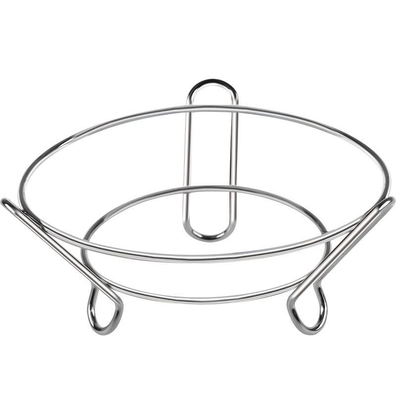 半个许仙厨房不锈钢圆形锅架加厚放锅架收纳架置物架隔热防烫锅垫砂锅