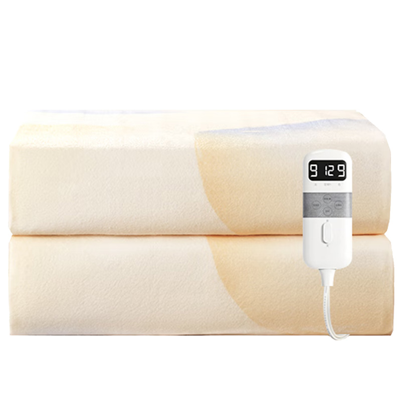 彩虹电热毯1.8*1.5m双人双控双温可水洗9档调温1855