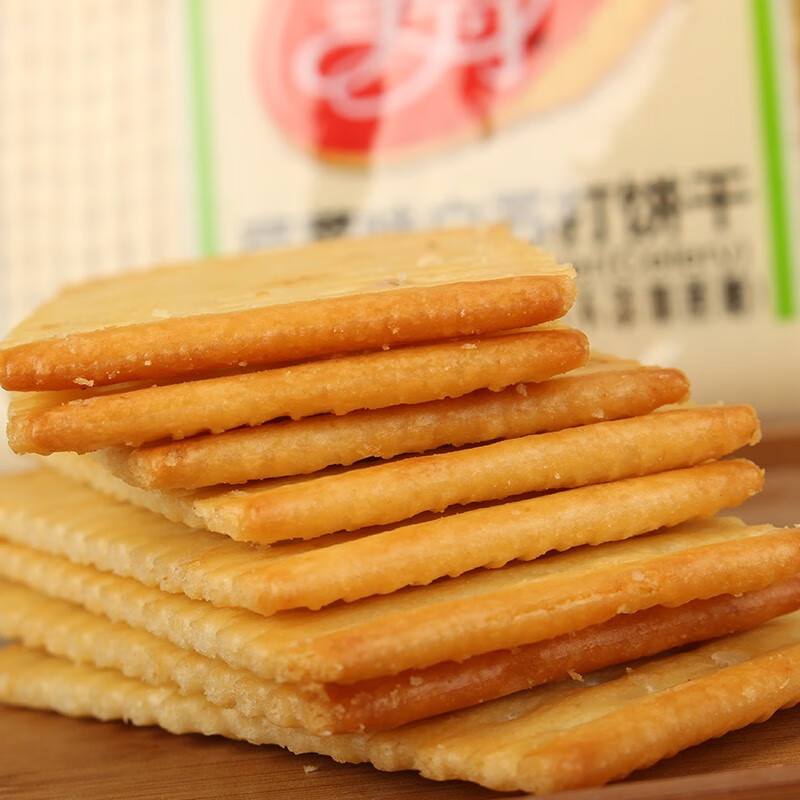 美丹(MEIDAN) 白苏打饼干248g*3(芝麻)