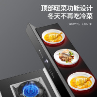 火星人云魔方集成灶蒸烤一体自清洗消毒柜五合一左右定时烟灶智联动