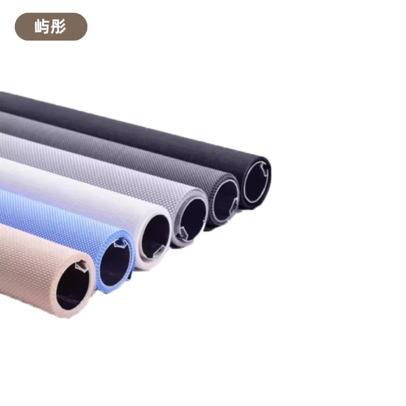 屿彤百叶窗纱帘柔纱帘防火阻燃帘可定制/平方米高清大图