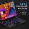 ESCASE ipad pro12.9英寸键盘保护套 苹果平板2020/2021款妙控键盘保护壳12.9英寸磁吸悬浮黑色