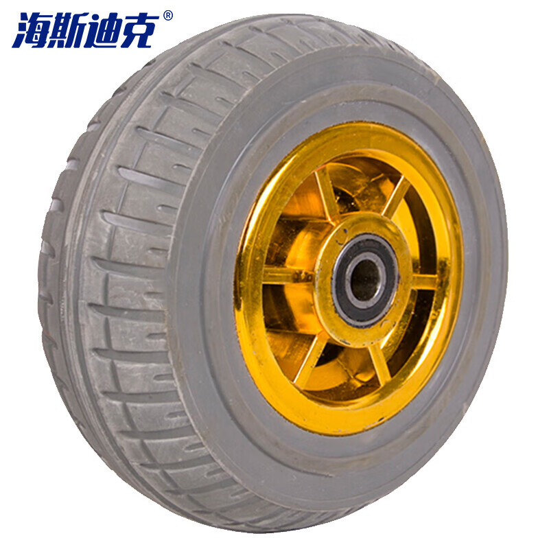 海斯迪克 高弹力低噪脚轮 HKsq-394 8寸单配 1个高清大图