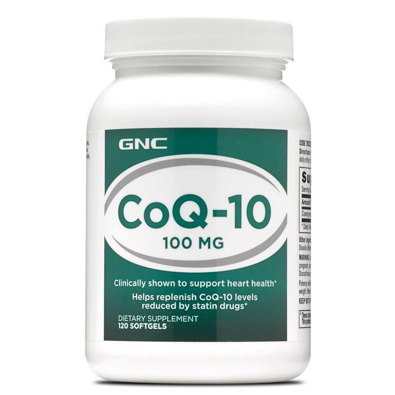 美国原装进口gnc健安喜辅酶q10软胶囊心肌动力辅酶q10100mg120粒