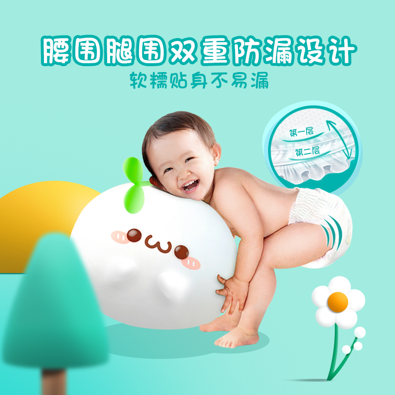 帮宝适清新帮拉拉裤箱装加加大码 XXL68片[15kg以上]裤型纸尿裤尿不湿