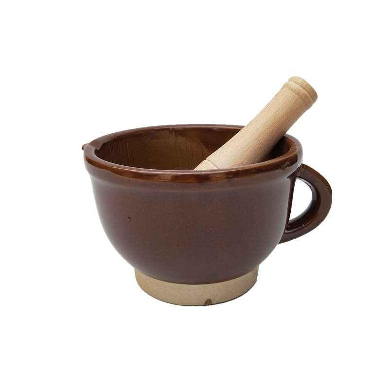 擂钵捣蒜器家用捣辣椒擂皮蛋茶米糊蒜蓉捣碎陶瓷蒜臼子