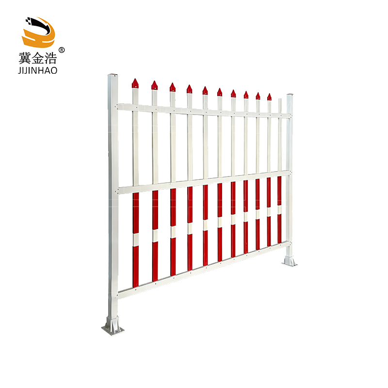 冀金浩 立式隔离围栏护栏 高度1.5米*1米 红白 片高清大图