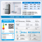 [自营]美的冰箱(Midea)480升十字对开冰箱一级智能双变频电冰箱双循环风冷无霜大容量BCD-480WSPZM(E)