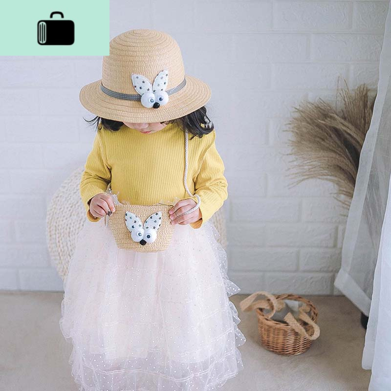 网红儿童包包女可爱公主编包帽子宝宝斜挎包女童时尚迷你小包潮new