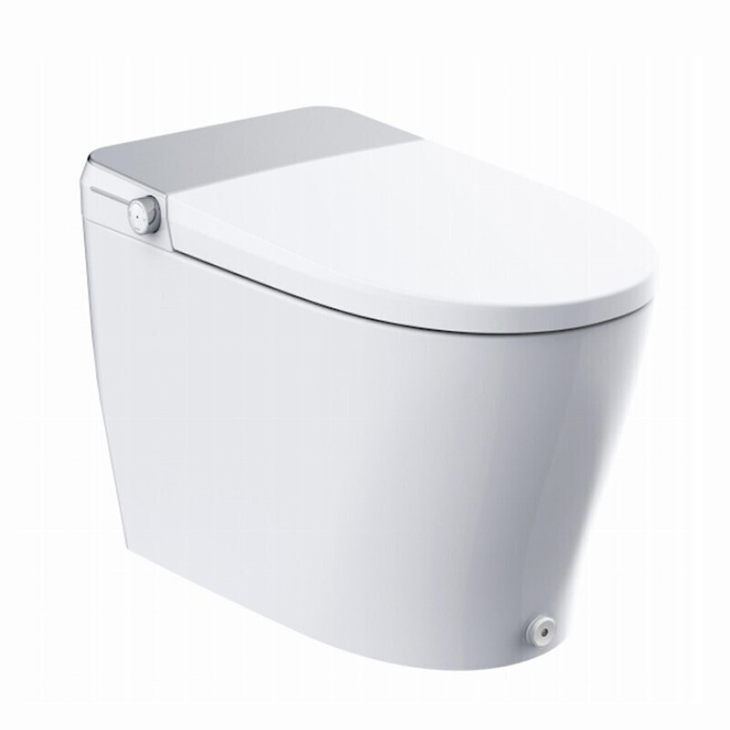 自动坐便器脚踢翻盖翻圈官方旗舰款一体式家用电动无水箱智能抽水马桶