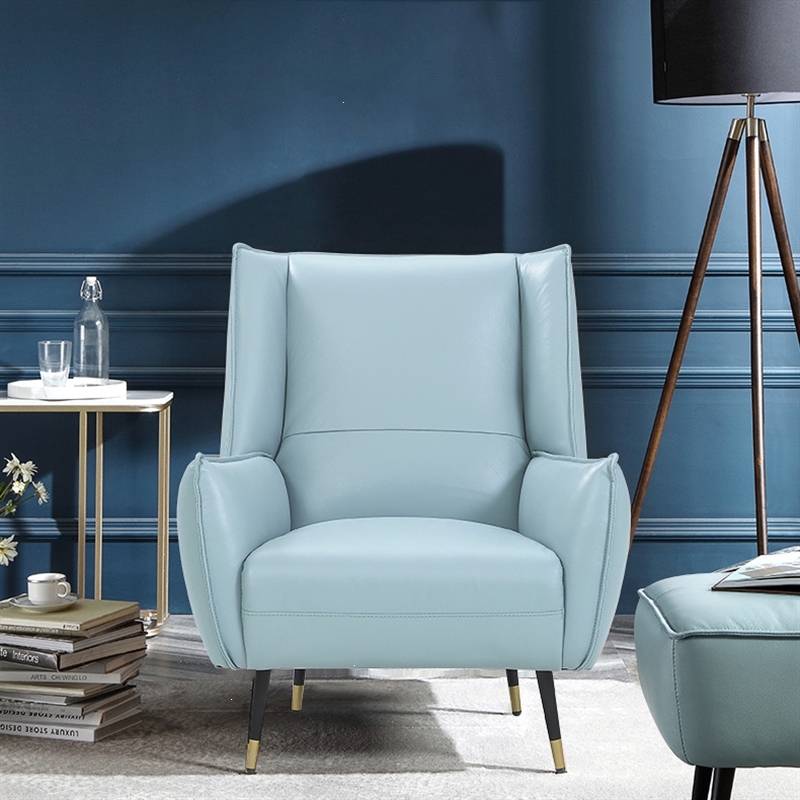 左右懒人卧室休闲古达小沙发现代北欧单人沙发椅老虎椅单椅5055