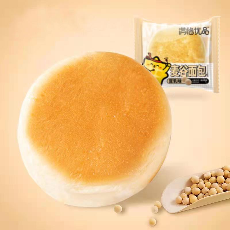 满格优品 麦谷面包咸豆乳味早餐蛋糕零食品夜宵小吃下午茶点