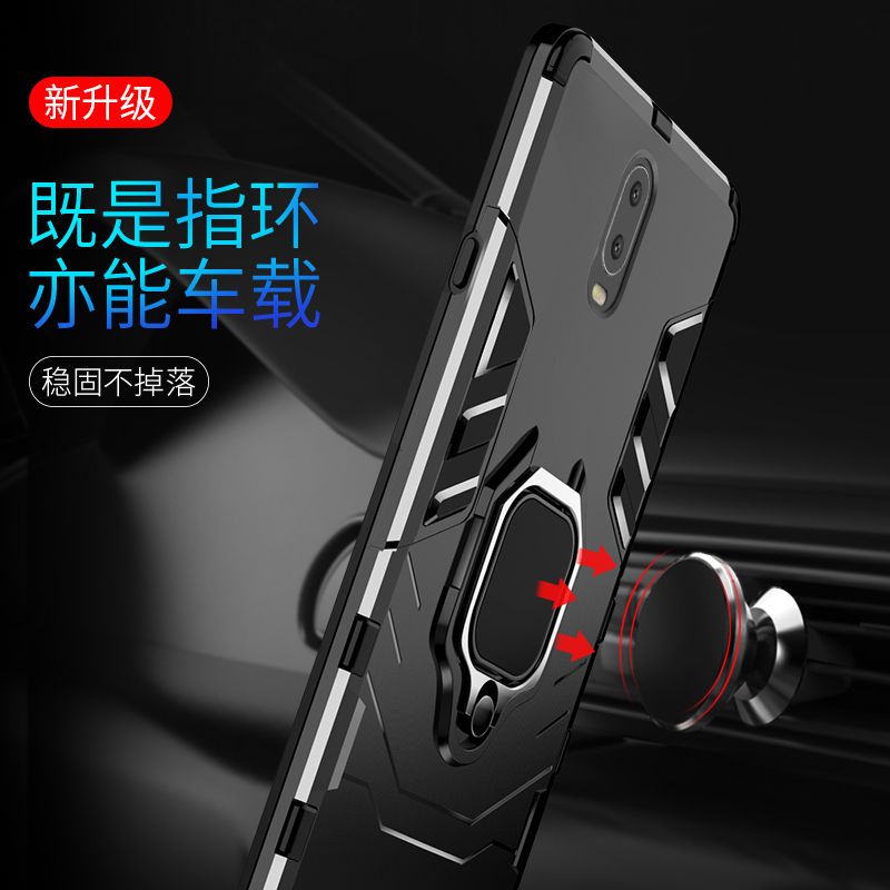 oppoR17手机壳oppo R17pro磨砂r17保护套PBEM00全包PBDM防摔opr男 OPPO R17 炫酷黑
