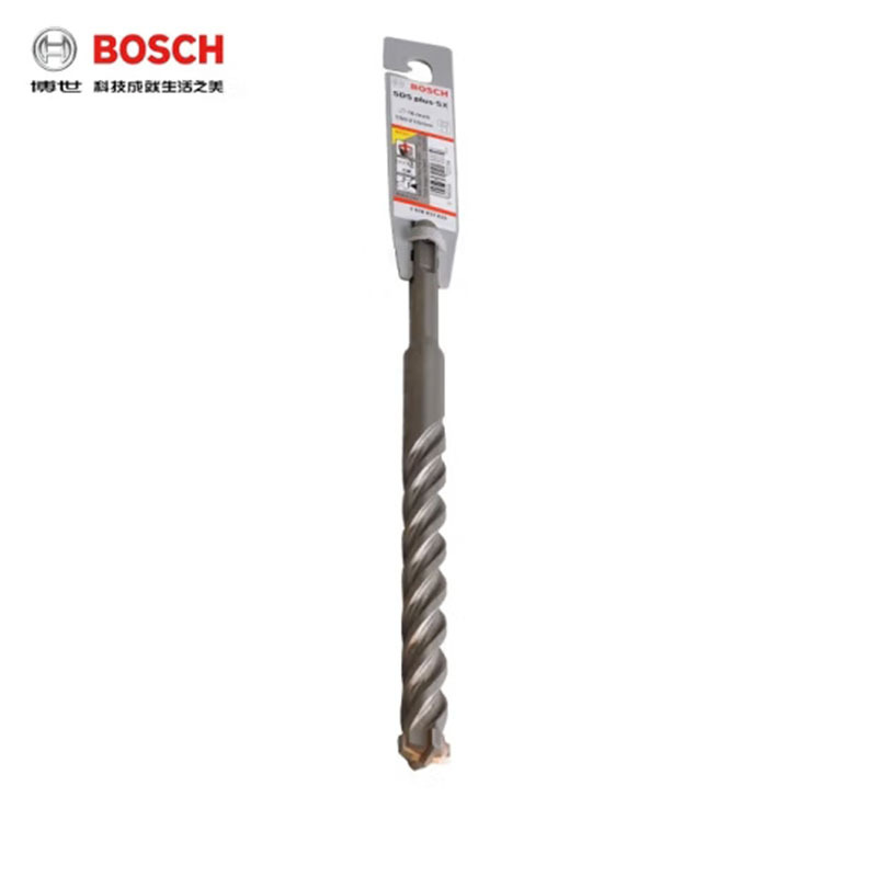 博世(Bosch)四坑5系四刃电锤钻头两坑两槽圆柄冲击钻头可钻钢筋墙混 四坑5系钻头 8X50X110