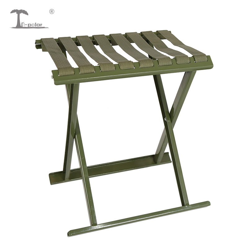 三极户外(Tri-Polar) TP8834户外学生军训用钓鱼椅小凳子 大号 午休椅 (计价单位:把) 军绿色高清大图