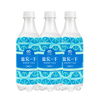 延中 盐究一下 茶卡盐轻矿气泡水( 原味 )470ml * 15瓶装
