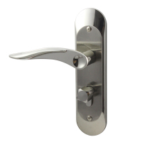 企购优品 家用实木门把手通用型锁孔距145mm