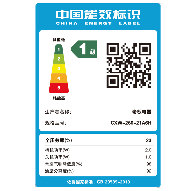 老板(Robam)黑洞系列油烟机745mm小尺寸 18.5m³大吸力抽吸油烟机免拆洗侧吸式 一级能效21A6H 以旧换新高清大图