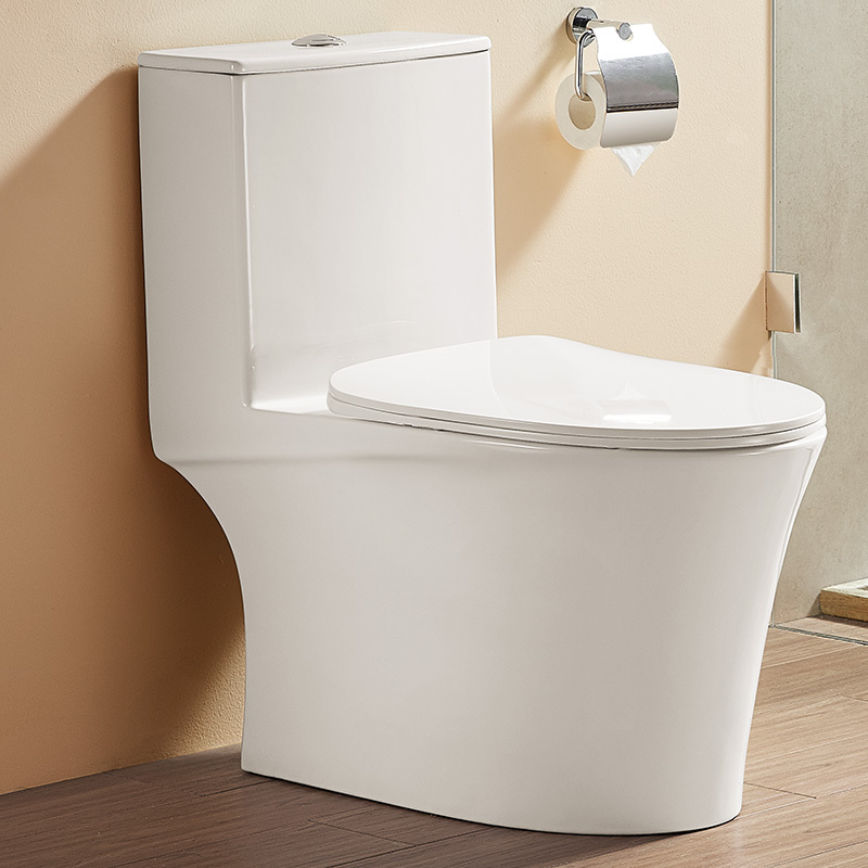 惠达卫浴虹吸式小户型卫生间抽水除臭马桶家用节水陶瓷坐便器