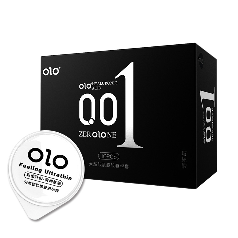 olo001超薄玻尿酸避孕套