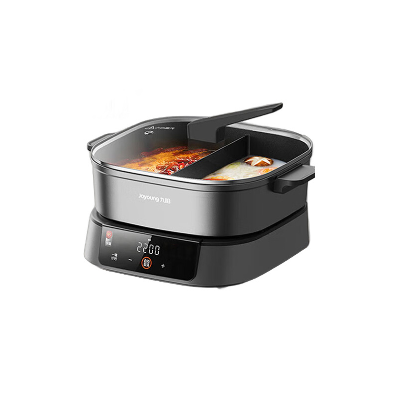 九阳电火锅HG60-G1,家用多功能料理锅电热火锅