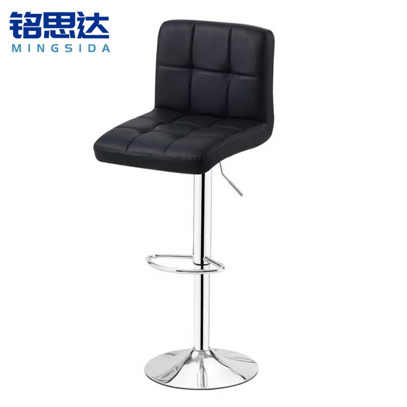 铭思达吧台椅脚踏款把高清大图