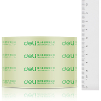 得力(deli)30367 透明封箱胶带60mm*40y 1卷