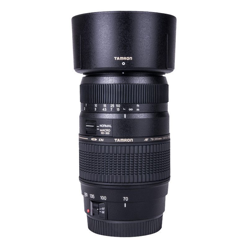 腾龙(TAMRON) 70-300mm F/4-5.6 Di LD微距1:2 尼康卡口中远摄变焦 相机镜头 62mm镜头高清大图