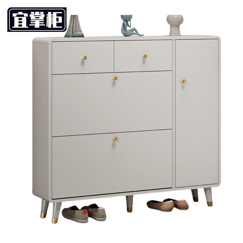 宜掌 柜 收纳 鞋柜高清大图