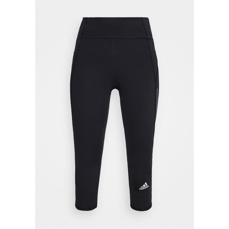 Adidas高弹力速干防泼水跑步运动裤女款长度 Skinny Fit Skinny Style