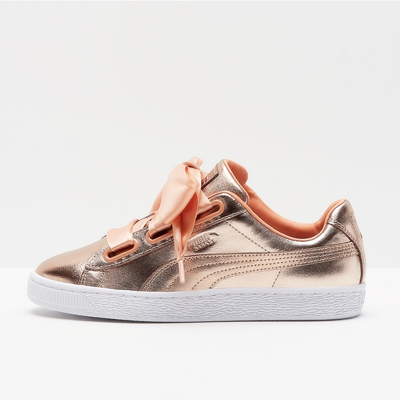 彪马Puma BASKET蝴蝶结女士低帮休闲板鞋1PU36673003