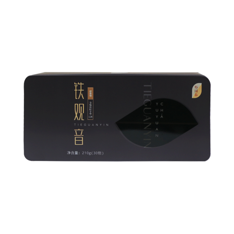 裕园茶 乌龙茶安溪铁观音清香型茶叶 铁观音金碗筷轻享型 210g高清大图