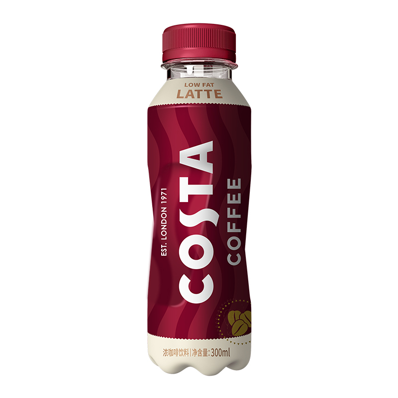 [家乐福商品] Costa咖啡 醇正拿铁 300ml 15/箱