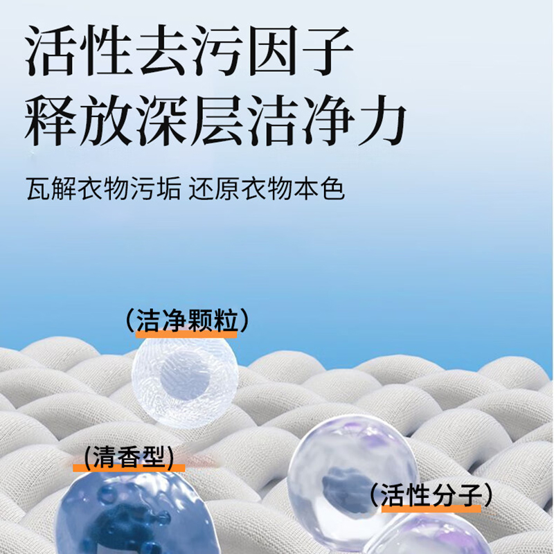 妙功夫 多泡生活 香氛净护洗衣液2.6kg DP101高清大图