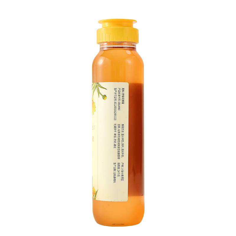 森蜂园野菊花蜜418g 冲饮 滋补蜂蜜农家自产土取蜂巢蜜 挤压瓶