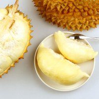 原泽味 泰国进口金枕头榴莲 1个3-4斤 新鲜水果