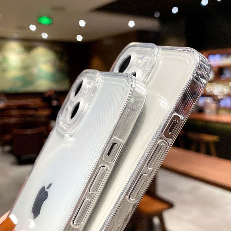 魔画(MOHUA)天使眼镜头适用苹果13手机壳iphone12promax防摔硅胶直边透明XR全包XS软壳11清新超薄