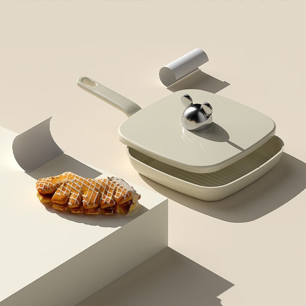 都市太太(Dstt)珐琅陶瓷煎烤锅DSJG高清大图