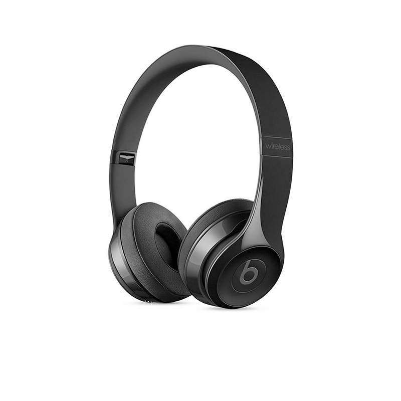 BEATS Solo3 Wireless 头戴式蓝牙耳机 蓝牙无线耳机 带麦可通话 MNEN2PA/A 炫黑色