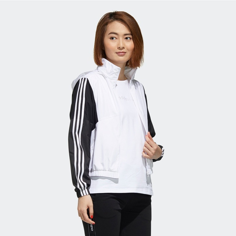adidas neo阿迪休闲2020女子W SS TRACK TOP防风夹克GM6649