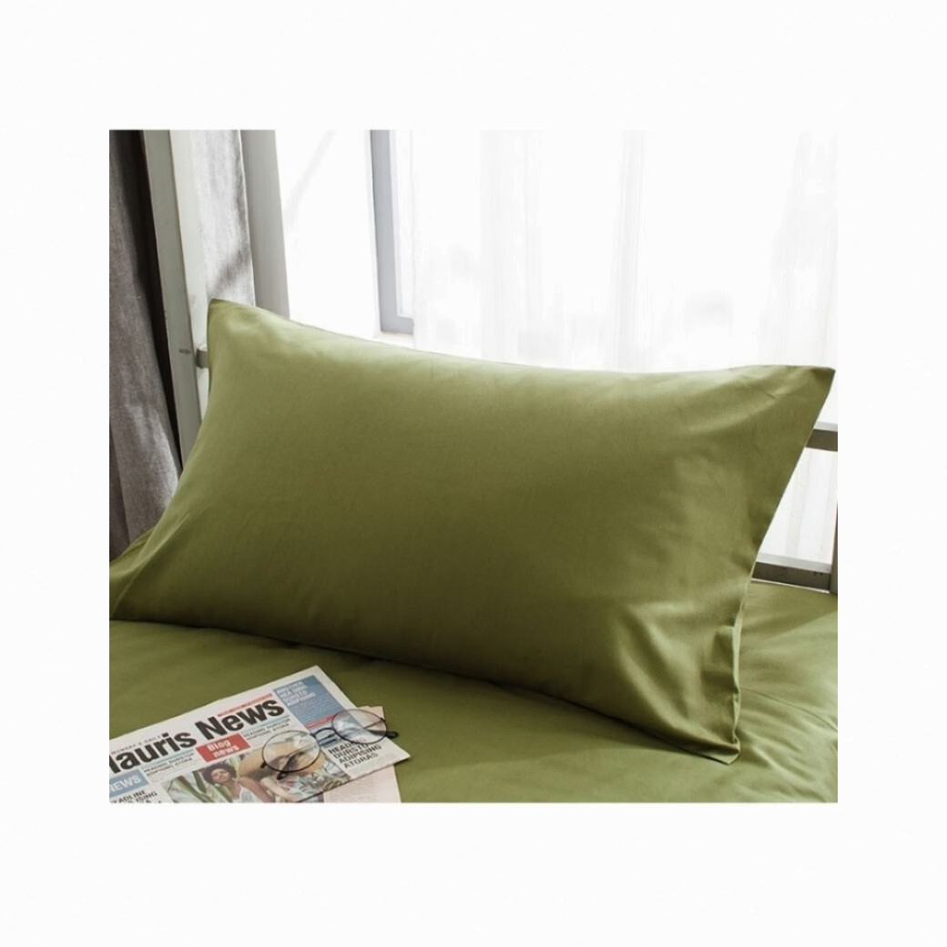 汉司家纺 HANSI-23# 150*215cm 全棉班室六件套 (计价单位:套) 军绿色高清大图