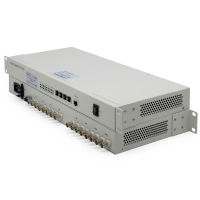 新广邮通(guangyou)GY-OTS-240E 全新升级 8E1+4路物理隔离以太网 PDH光端机
