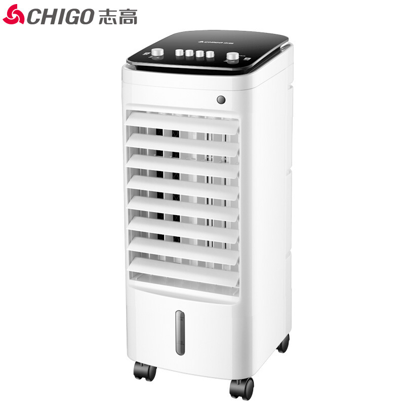 志高（CHIGO）空调扇家用水冷风扇冷风机 塔式可移动制冷风扇 落地电风扇净化加湿XM01J机械款