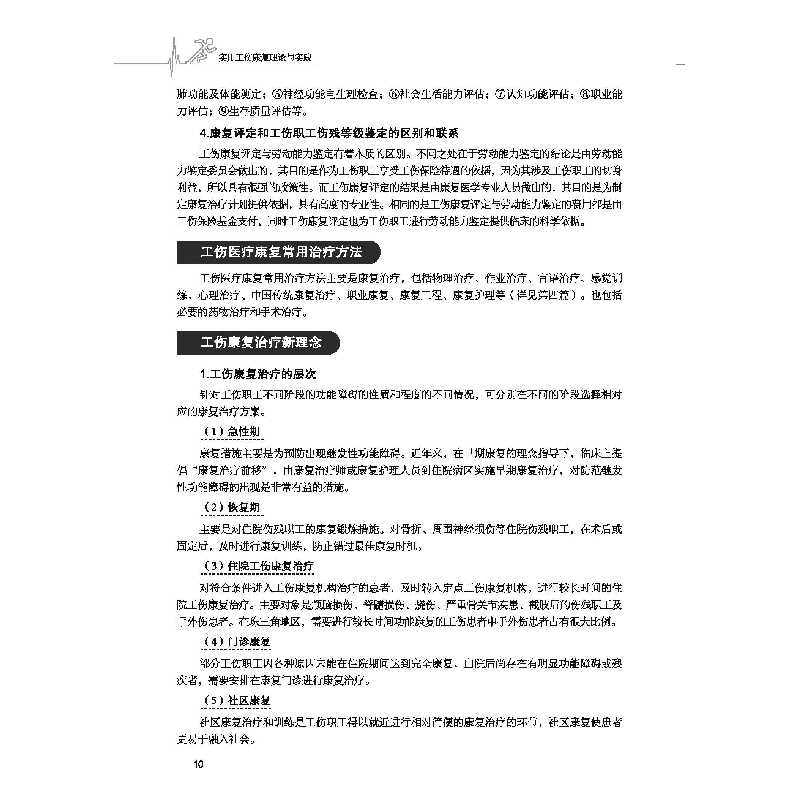 醉染图书实用工伤康复理论与实践9787518971985高清大图