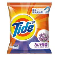 汰渍Tide 洁净薰香薰衣草香氛洗衣粉508g/袋 (价格为单袋价格,10袋起订,不足起订量不发货)